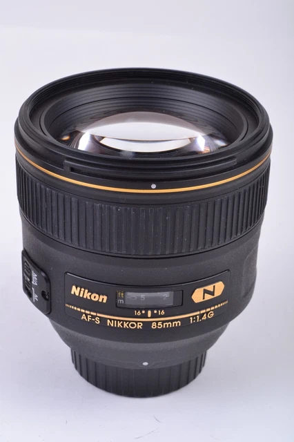 Nikon NIKKOR AF-S 85mm f/1.4 G N Prime Telephoto Digital Camera Lens #T77594