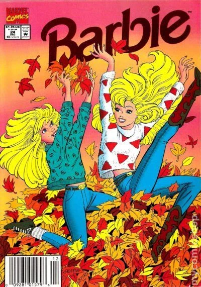 Barbie #24 FN- 5.5 1992 Stock Image Low Grade
