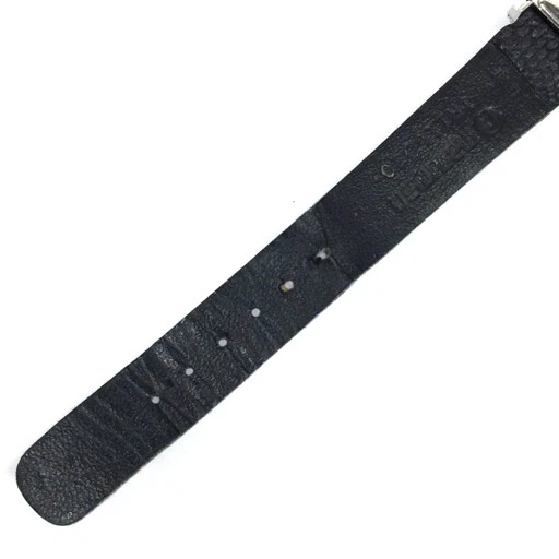 Christian Dior Womens Square Face Quartz Watch Black Dial From JPN 002 5861165 11