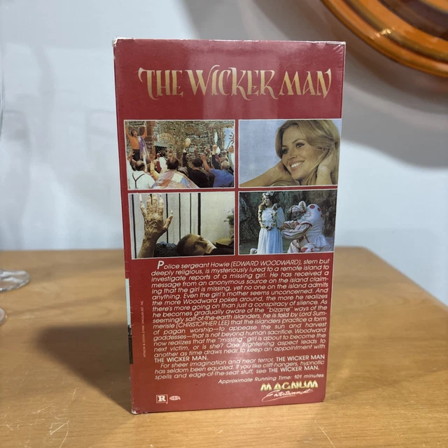 THE WICKER MAN ( Horror 1973 ) Rare Brand New Sealed VHS - Magnum Print ...