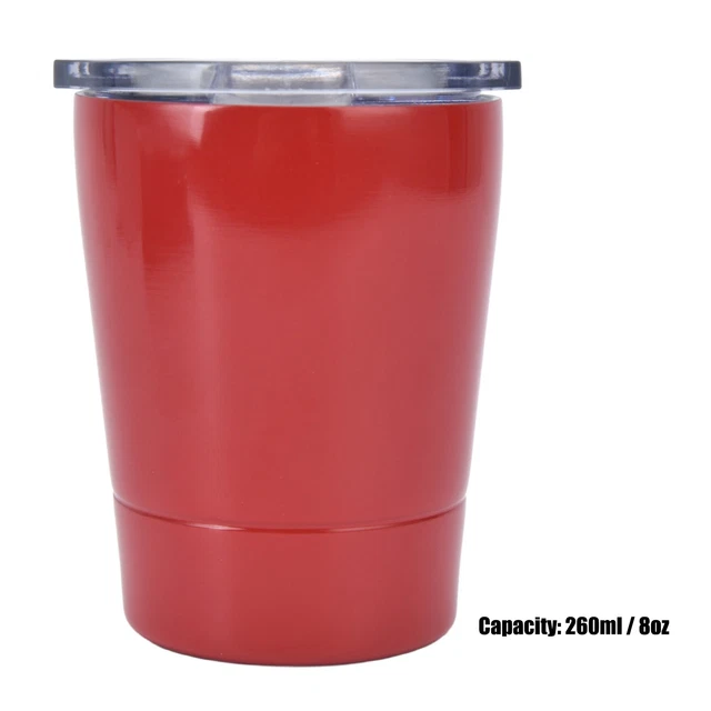 (rouge) Tasse En Acier Inoxydable Robuste Et Durable En Acier Inoxydable OB