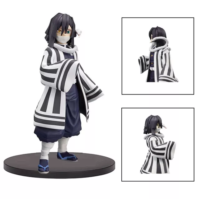 Anime Demon Slayer:6" Kimetsu no Yaiba Iguro Obanai PVC Action Figure Toy Gift
