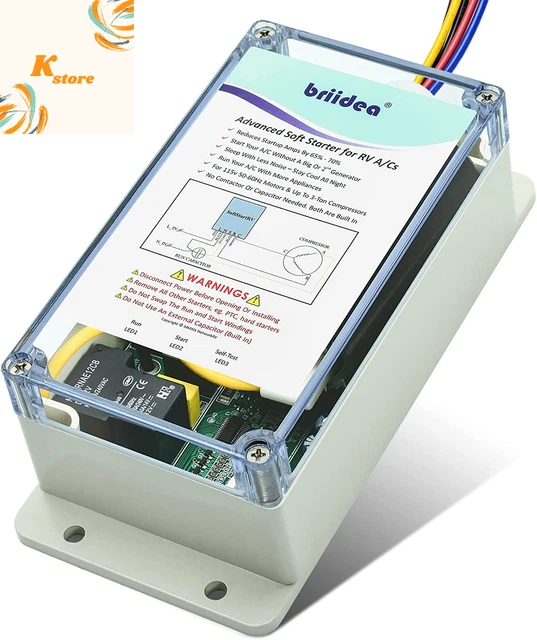 Soft Start for RV Air Conditioner,  Soft Starter Enables Easy Start an A/C & App