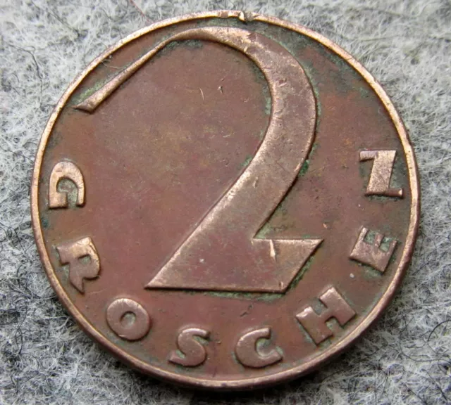 Austria 1926 2 Groschen