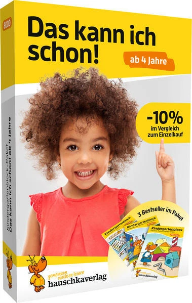 Kindergartenblock-Paket ab 4 Jahre - Das kann ich schon! | deutsch