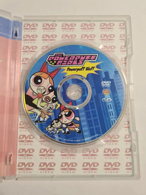 THE POWERPUFF GIRLS Vol 1 DVD Powerpuff Bluff R4 Cartoon Network 9 the-powerpuff-girls-vol-1-dvd-powerpuff-bluff-r4-cartoon-network-9