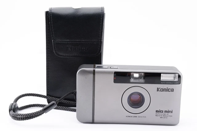 LCD WORKS 【!!NEAR MINT+++】 Konica BIG-mini BM-301S Point & Shoot from japan