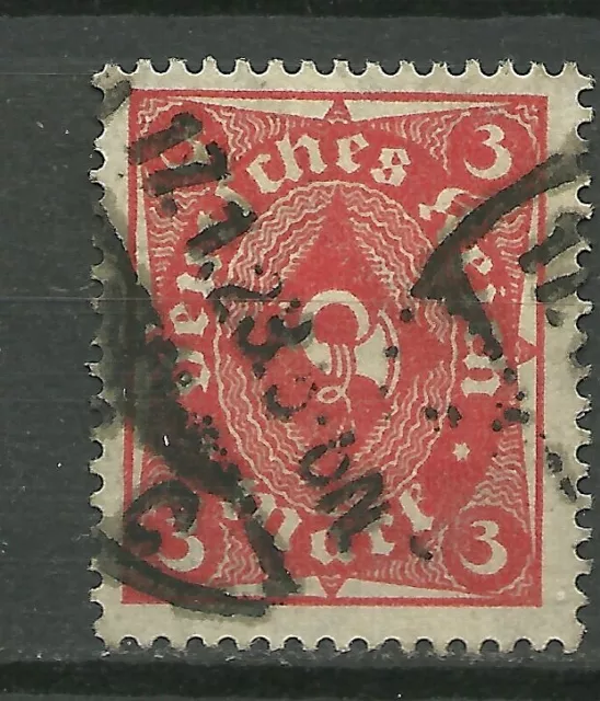 D. Reich Mi Nr. 225 (o)  - Infla gepr