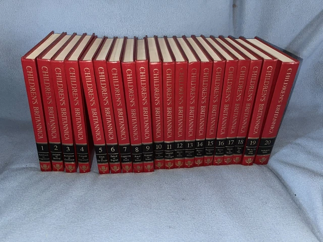 BRITANNICA ENCYCLOPEDIA CHILDREN’S Full Complete Set 1-20 Volumes VTG ...