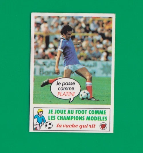 Image Football La Vache Qui Rit - Bernard Pardo Équipe De France 92