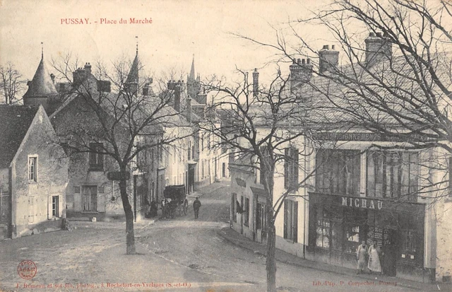 Cpa 91 Pusay Place Du March