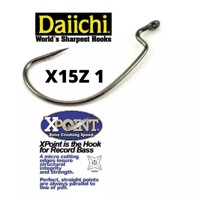 Daiichi D72Z-10/0 Heavy Duty Offset Circle Hook