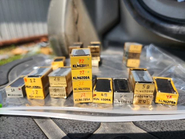 Motorola Vibrasponder KLN6209A KLN6210A, TLN6709B, TLN6824A, Tone Elements. Motorola Vibrasponder KLN6209A KLN6210A, TLN6709B, TLN6824A, Tone Elements.