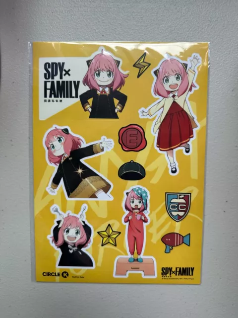 SPY X FAMILY Hong Kong Exclusive Sticker Sheet