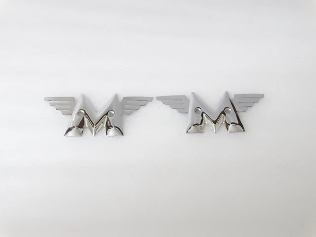 thumbnail image 2 of Eurojamb AJS Model 20 30 31 500 650 Gas Fuel Tank Badge Set - Blue/Silver 02-2362 2 of 6
