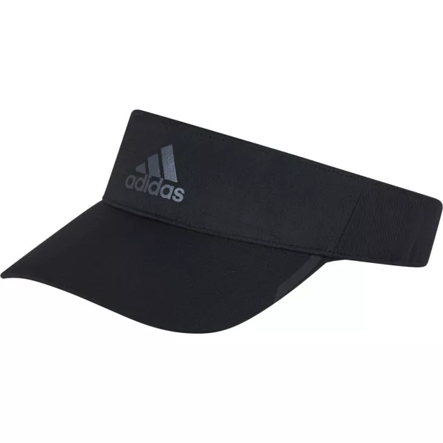 adidas AEROREADY running visor Lightweight Breathable Sun Cap Mens Womens Black