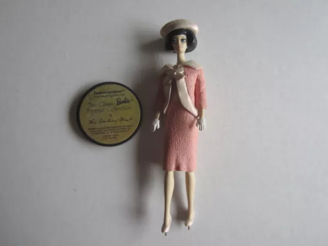 1993 The Danbury Mint Classic Barbie Figurine Collection:  Fashion Luncheon