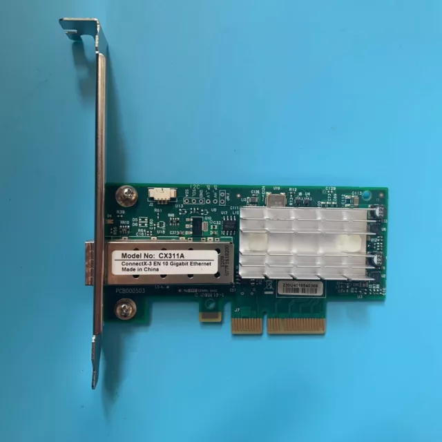 Mellanox ConnectX-3 PCIe x4 NIC 10 Gigabit 10GBe SFP+ Single Port Server Adapte