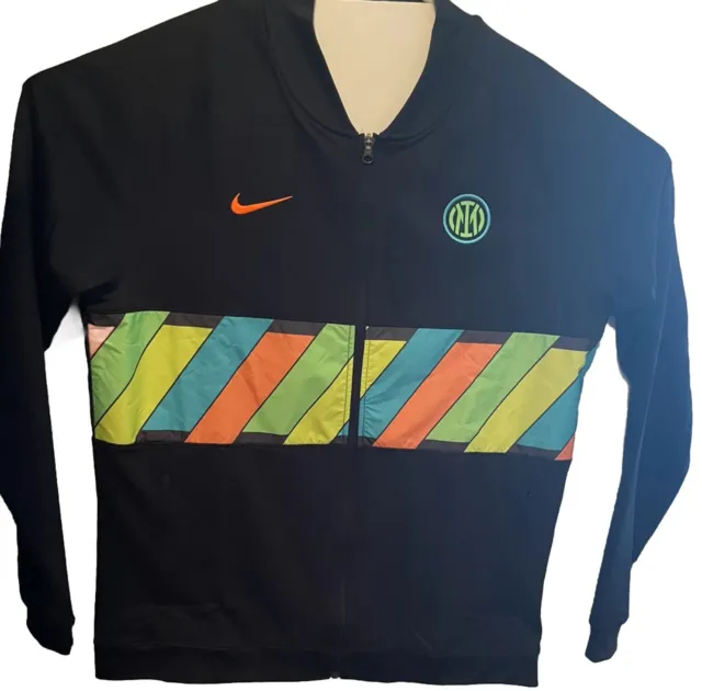 Nike Inter Milan 96 Full Zip Soccer Jacket Anthem Raglan DB 7816- 014 NWT SZ XL