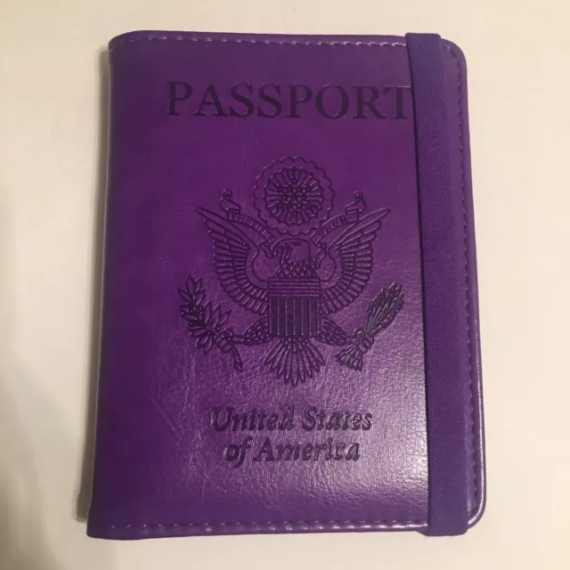Passport and Vaccine Card Holder  Cover  Wallet Case
