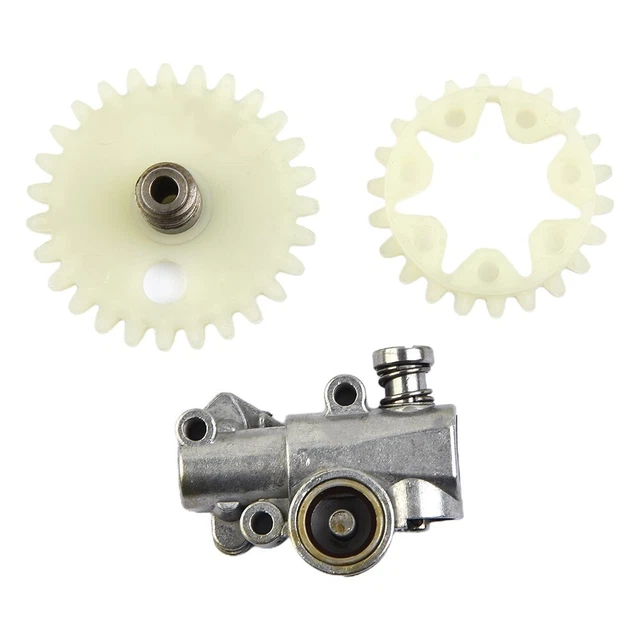 Kit pompa olio con ingranaggio per motosega compatibile BRITECH CS-39 Kit pompa olio con ingranaggio per motosega compatibile BRITECH CS-39