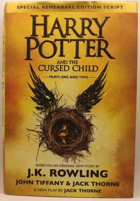 Harry Potter & The Cursed Child J. K. Rowling Hardcover First Edition/Printing