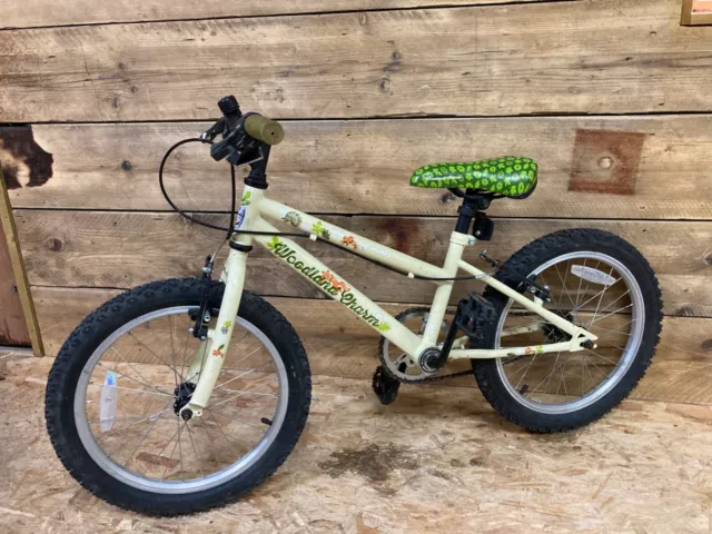 girls boys unisex Apollo Woodland Charm 18 inch wheels Childs bike kids green