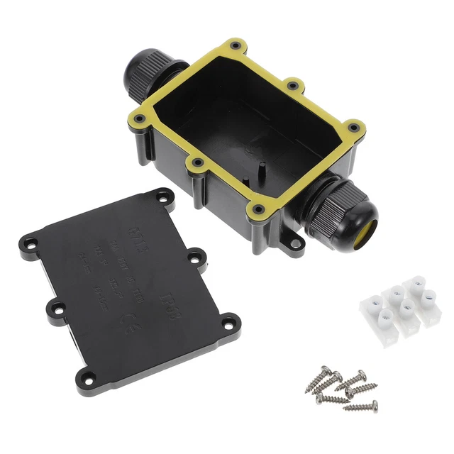 Boîte De Jonction Verte Pour Protection Connexions électriques Intérieures - Neuve