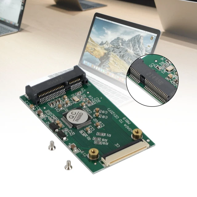 SSD HDD Converter Mini PCI-E mSATA to CE ZIF 1.8 inch SSD to 40 pin Adapter