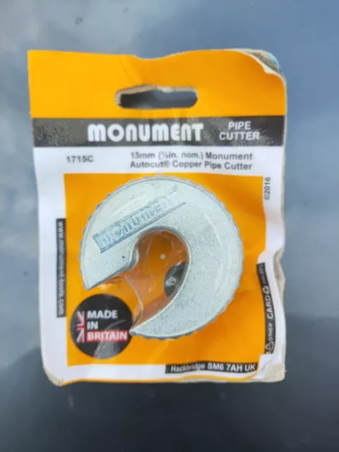 Monument Autocut Copper Pipe Cutter 15mm (MON1715)