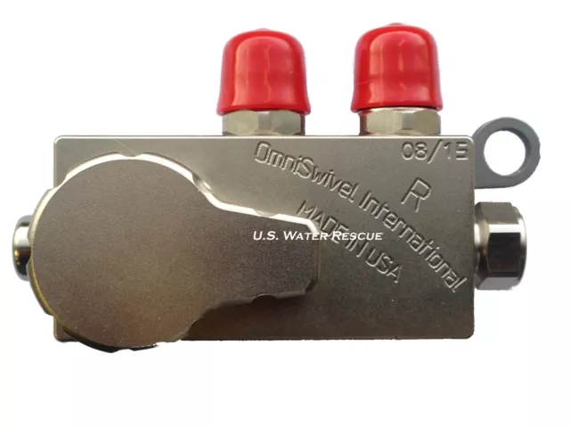 SCUBA DIVERS OMNISWIVEL Gas Switch Block, Backup Air - Right Hand Or Left  $460.00 - PicClick