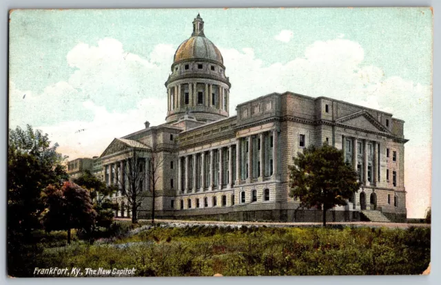 Frankfort, Kentucky KY - General View - New Capitol Bldg. - Vintage Postcard