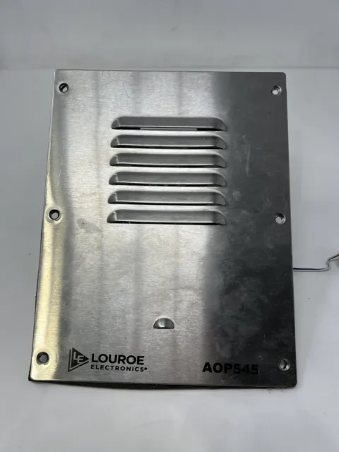 LE-545 Louroe Electronics AOP-545 Analog 4" Two-way Speaker/Mic Ships Free!!!