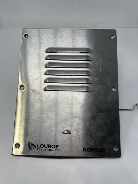 LE-545 Louroe Electronics AOP-545 Analog 4" Two-way Speaker/Mic Ships Free!!!