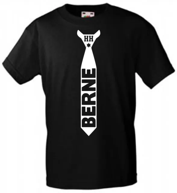 Individuelles Hamburg Berne Krawatten T-Shirt Für Experten, Heimat!