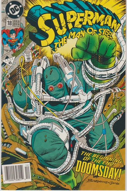Superman: The Man of Steel #18 | 1st Print | 1st full Doomsday (NM/MT)