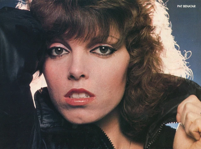 PAT BENATAR PINUP Clipping Cutting From Teen Magazine 80S Close Up Sex…