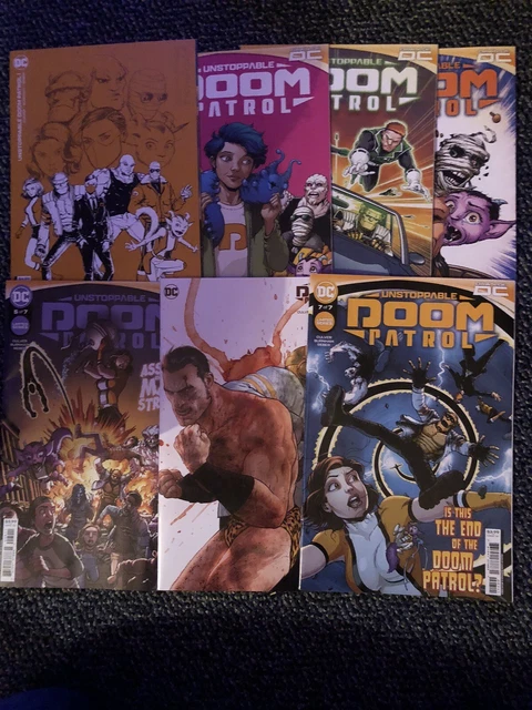 Unstoppable Doom Patrol, Peacemaker Tries Hard Full Runs DC Comics Lot Of 13 Var