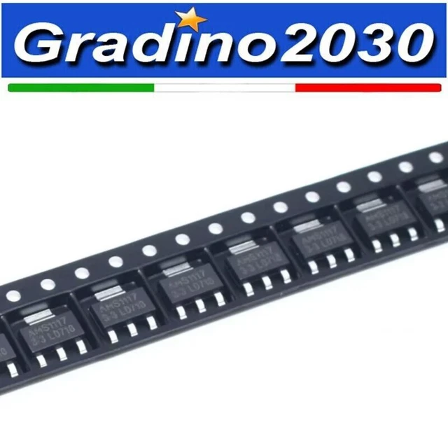 AMS1117 DC-DC MODULO Alimentatore Buck Regolatore Tensione Fissa 5 V 4 - Foto 6