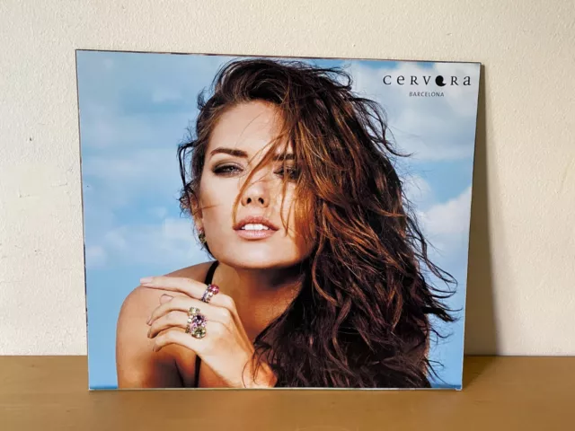 Used - Visual Display Cervera Barcelona - Plastic - 13 13/16x15 11/16in - Girl