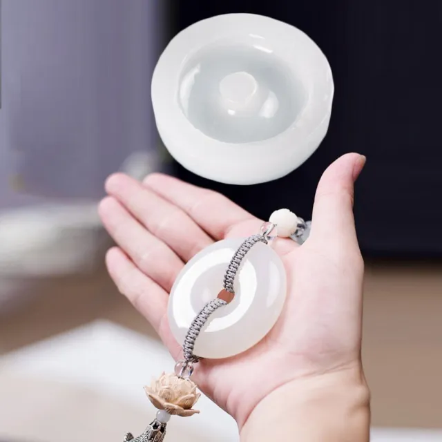Silikon Schmuck Halskette Harz Gießform Charms Anhänger Epoxid Form Handwerk DIY