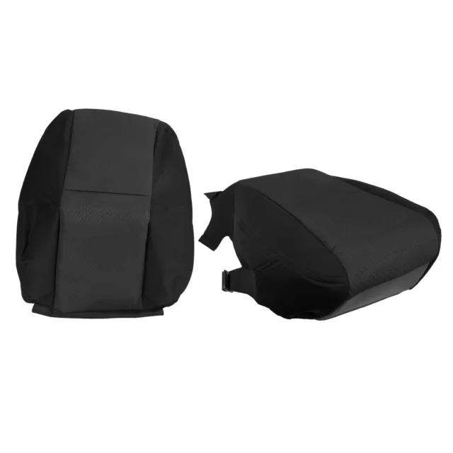Black Driver Side Seat Full Cover Cushions Fit For Chevrolet GMC Cadillac