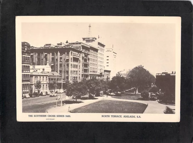 B0243 Australia SA North Tce Adelaide vintage postcard