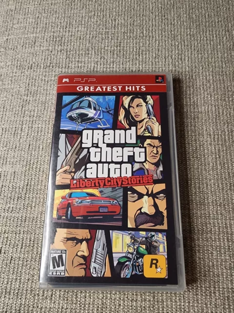 Grand Theft Auto: Liberty City Stories (Sony PSP, 2005) BOX, Manual, Poster  ONLY! – GeekGearStore