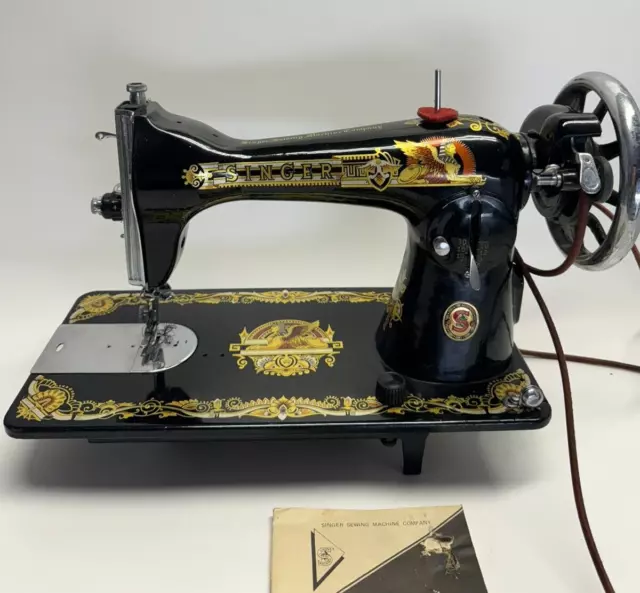 VINTAGE RARE 1973 Singer Sphinx Treadle Sewing Machine Amazing Condition WORKS!