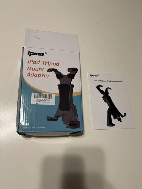 IPOD-IPAD Tripod Mount Adapter Universal Tablet Clamp Holder Fits Ipad, IPad Air