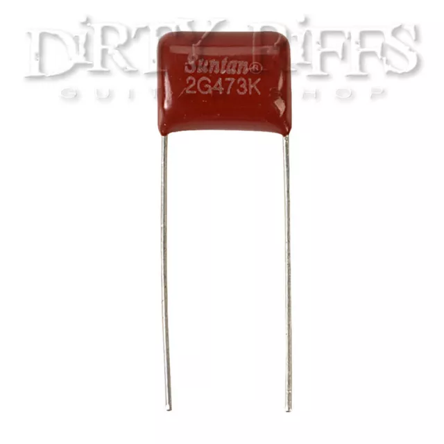 Guitar Capacitor 0.047uf (47nf) Metal Polyester Cap 473k Packs of 1 - 50