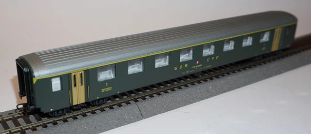 Lima 309316 H0 Einheits-Personenwagen graue Türen SBB CFF FFS 1
