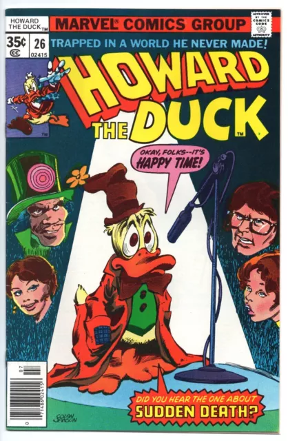 HOWARD THE DUCK vol. 1 #26 July 1978 newsstand ed. MARVEL comic USA book VF+/NM-