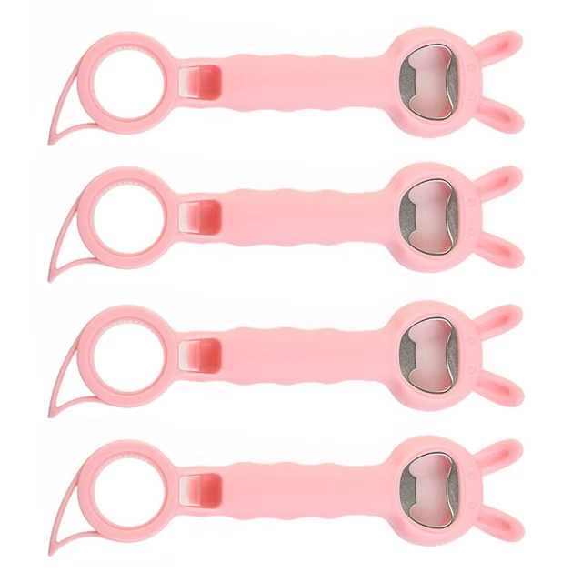 Plastica Morbido Bevande Apribottiglie Bottiglia Piccolo Regalo 4pcs Applicabile